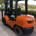 Toyota 50 5 Ton Forklift 4.5m Three Gantry Hot Sale