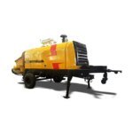 China Brand HBT5008C-6Y Trailer Pump 55m3/h Sale
