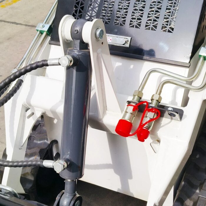 4x4 Kubota Engine Forestry Mini Skid Steer Loader - Image 4