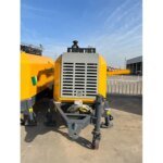 HBT6013V 60m3/h Diesel Concrete Pump Trailer 100-150m Pipe - Image 5