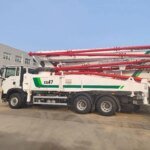 Xuzhou XS47 47m Concrete Boom Pump Truck 328kw 5 Boom