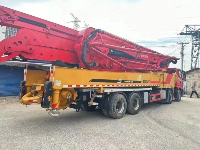 2022 Sany 62m Diesel Concrete Mixer 180m/h Engine Pump - Image 3