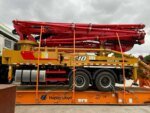 SYG5260THB 390C-10 39m 5 Boom Concrete Pump Truck Peru - Image 3