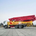 Famous Brand 37m SYG5261THBES 370C-10 Concrete Pump Truck - Image 2