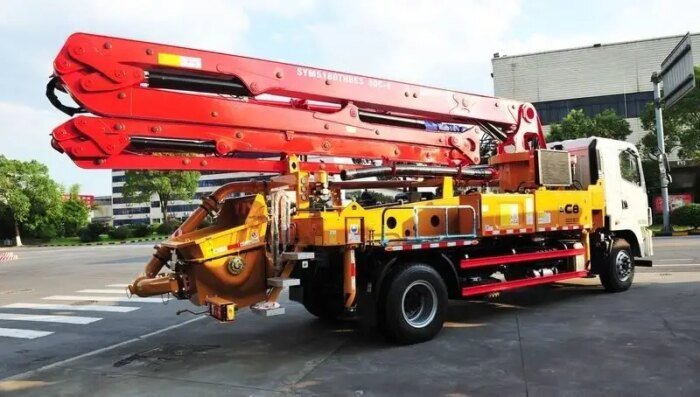 SYG5180THB300C-8 101m3/h 18t Concrete Pump Truck Japanese Engine - Image 6