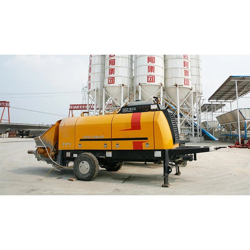 HBT5008C-5S 50m3/h Trailer Concrete Pump Top Brand