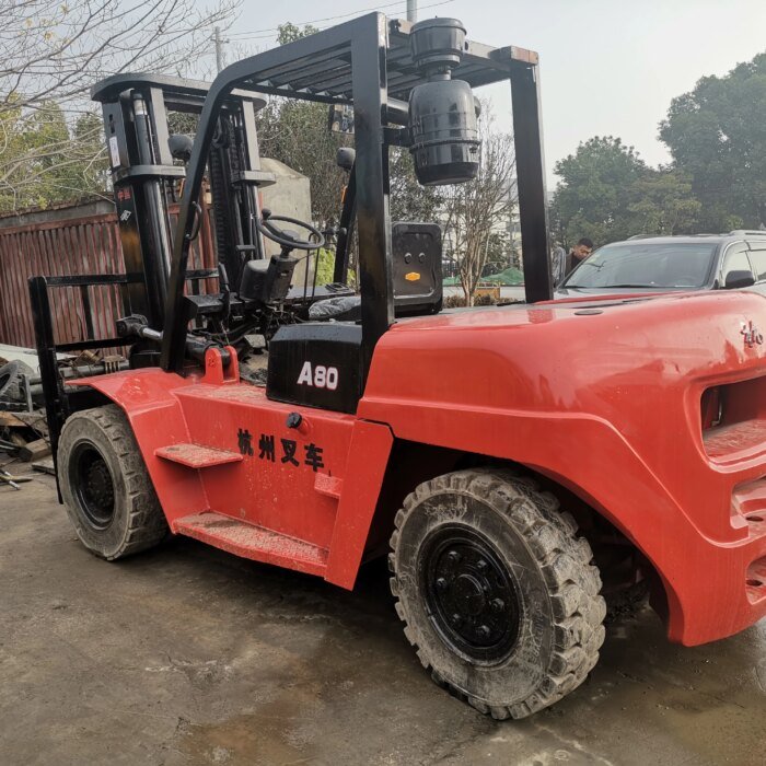 Used HANGCHA A80 Forklift 8000kg High Efficiency Low Price Hot Sale - Image 3