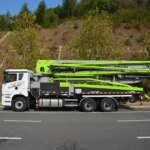 ZLJ5340THBJF 47m Concrete Pump Truck 170m3/h 5 Section Boom