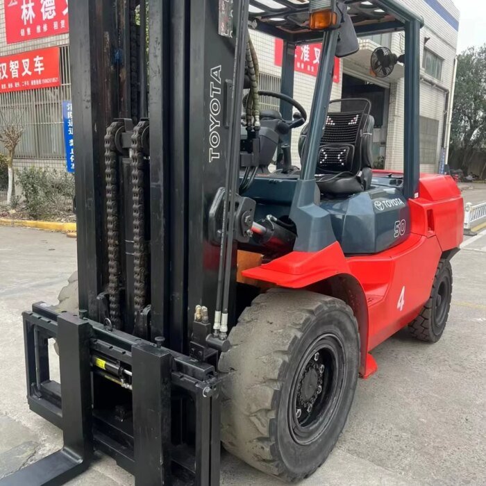 90% New 5 Ton Toyota 50 Used Forklift - Image 3