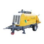 HBT6013V 60m3/h Diesel Concrete Pump Trailer 100-150m Pipe - Image 4