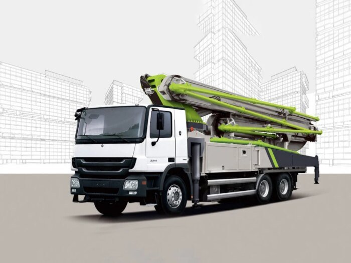 Zoomlion 69m Concrete Mixer Truck 49X-6RZ Hydraulic Pumps - Image 4