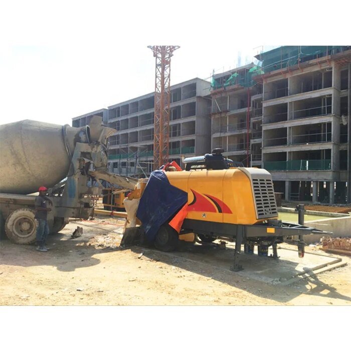 95m3/h Stationary Concrete Pump XS9018D HBT9018K - Image 2