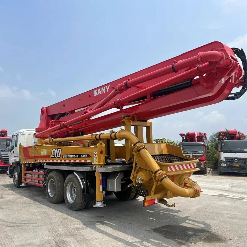 SANY C10 Diesel Hydraulic Cement Pump Truck Sale