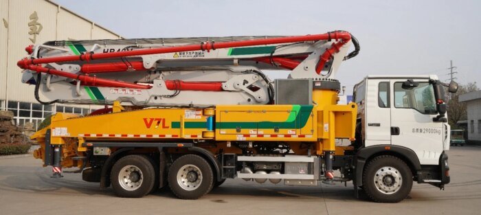 New HB43V 43M Concrete Pump Truck for Infrastructure Projects - Image 3