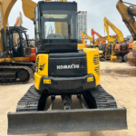 Used Komatsu PC55 Mini Hydraulic Crawler Excavator for Sale - Image 3