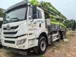 Used 2023 Zoomlion Jiefang 43m Electric Concrete Pump Truck - Image 2