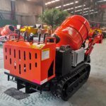400L Self-loading Track Mobile Concrete Mixer - Image 3