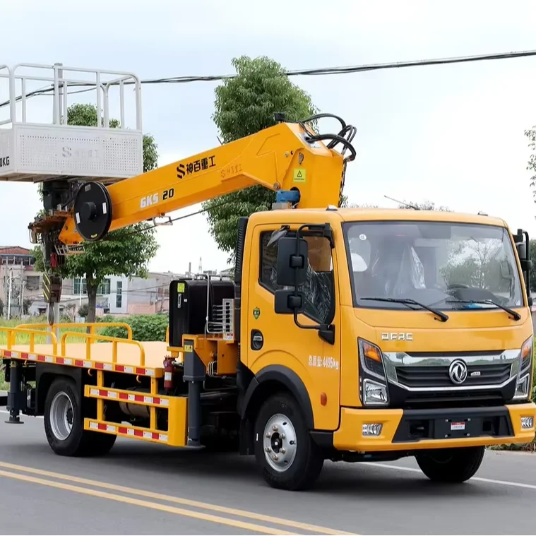 45M Telescopic Boom Lift Truck for Construction Glass Installation