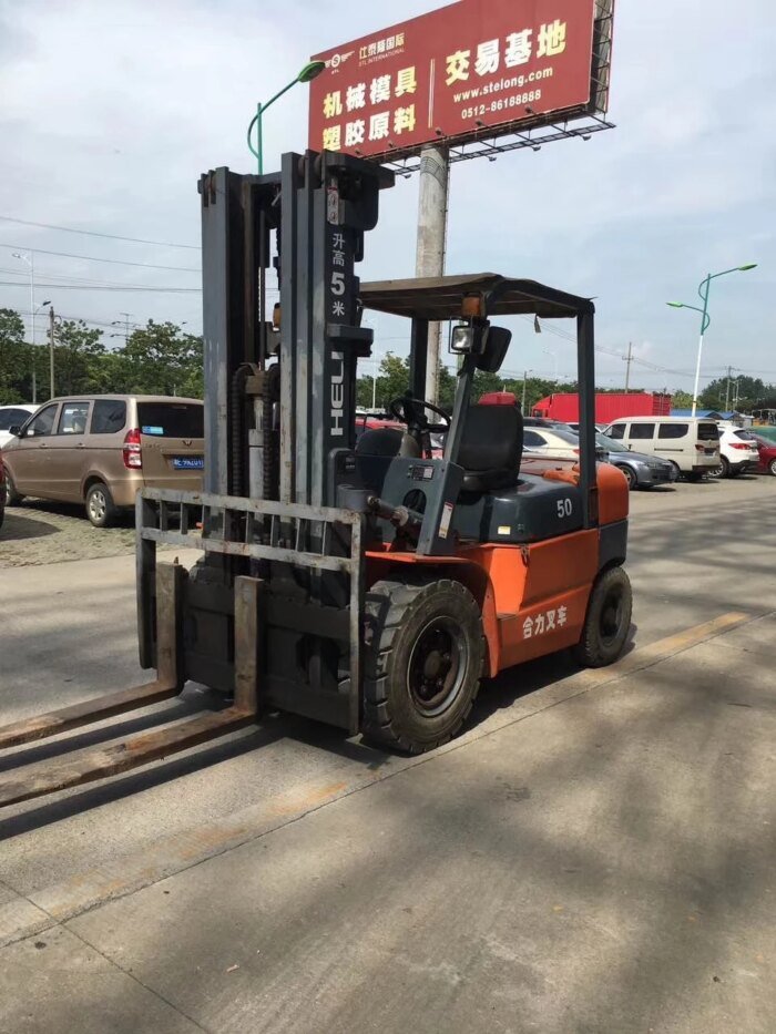 HELI 50 Forklift 5 Ton 5M High Quality Secondhand Truck - Image 3