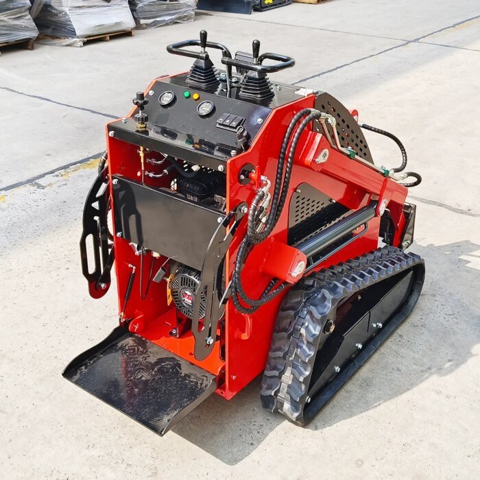 NEW CE EPA Diesel Mini Skid Steer Loader Farm Machinery - Image 3
