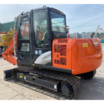 Used Hitachi ZX70 Mini Crawler Excavator for Sale - Image 2