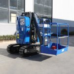 9.2m CE Self Propelled Electric JIB Telescopic Mast Lift - Image 3