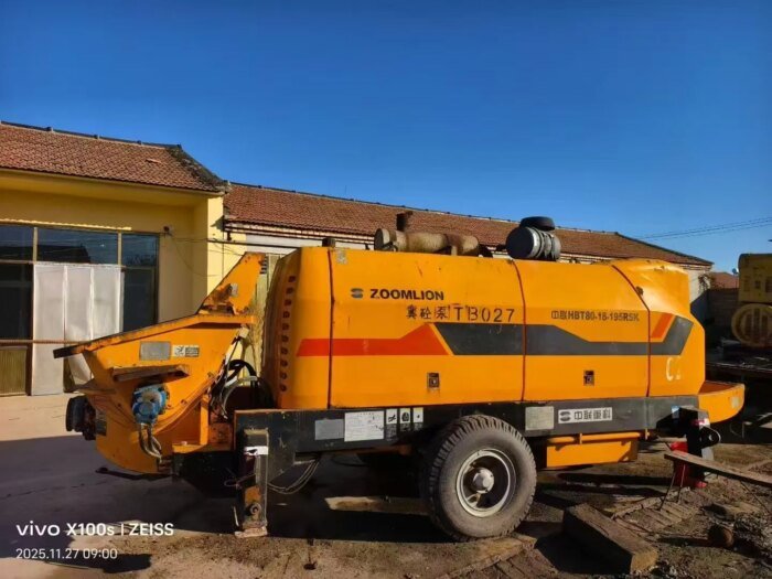 Zoomlion HBT8018 Diesel Trailer Pump Electric Control Motor - Image 2