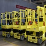High Quality Electric Telescopic Aerial Work Lift Platform Indoor Sleeve Type Vertical Mast Lift for Warehouse - Image 5