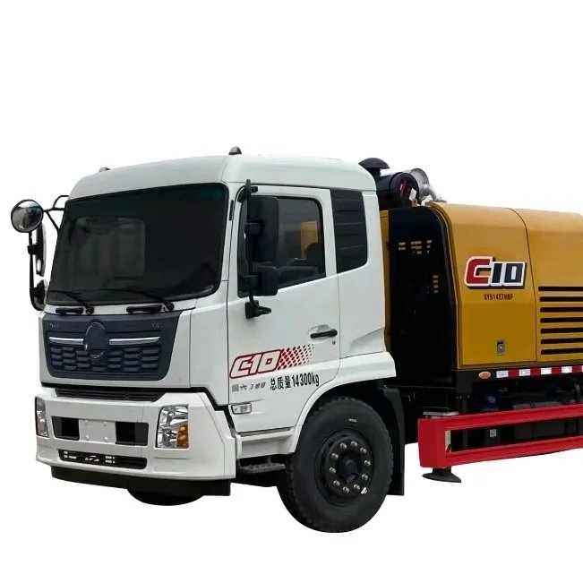 SY5145THBF-9025C-10S 14T Concrete Pump Truck 89km/h 25MPa