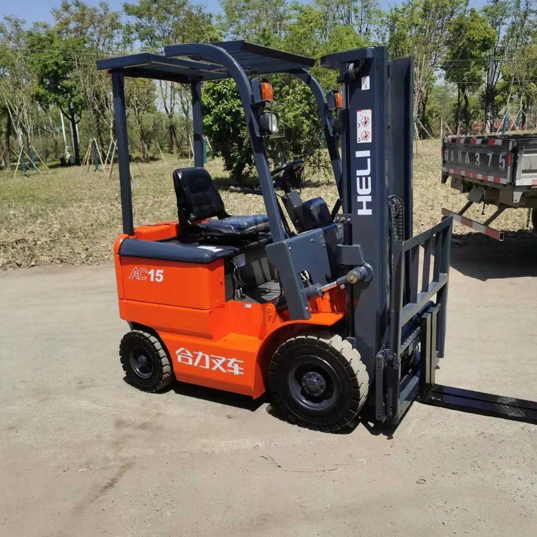 HELI AC15 1.5 Ton Forklift Truck 3-6m Secondhand Mining Machinery