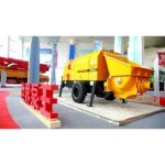 HBT5008C-6Y 55m3/h Concrete Pump Trailer 100m Pipe - Image 2