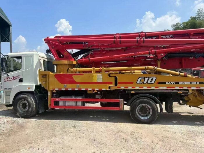 Sany 390C-10A 39m Used Truck Mounted Concrete Pump - Image 5