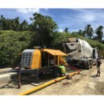 HBT10022V XS10022D 102m3/h Stationary Concrete Pump - Image 3