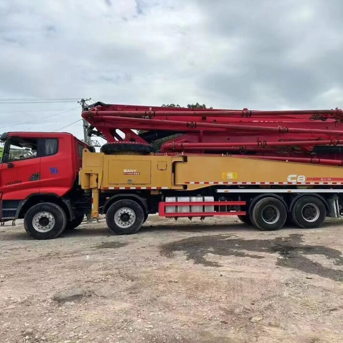 2021 Sany 56m Diesel Pump Truck Excellent Condition - Image 6