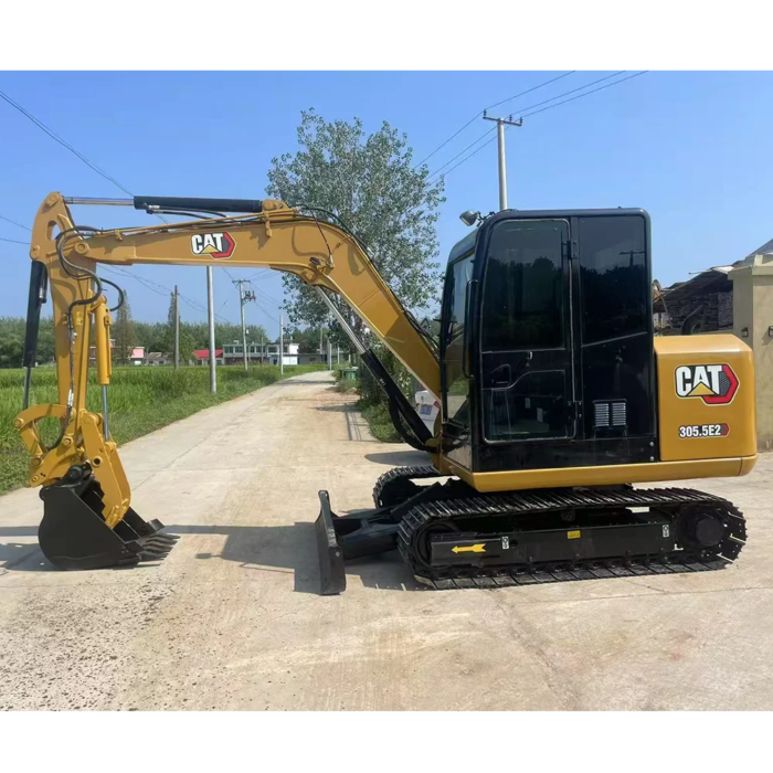 Used Caterpillar 305.5 Mini Excavator 2024 Low Hours Hydraulic Thumb - Image 2
