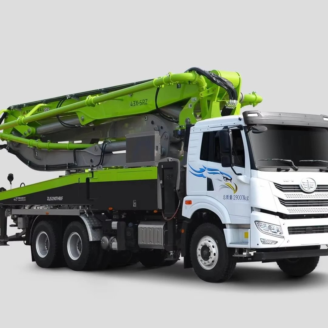 ZLJ5290THBJF 43m 110m3/h 5-Section Boom Concrete Pump Truck