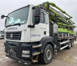 Zoomlion 48.6m Used Concrete Pump Truck Shandeka Chassis Diesel