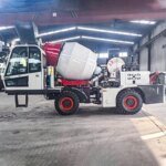 Automatic Feeding Small Concrete Mixer Truck 1.2-3m3 with Pump - Image 4