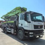 YR2022 43M Zoomlion Sitrak Used Concrete Pump Diesel Engine