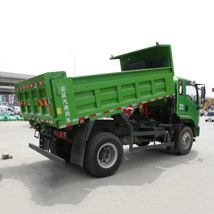 4-axis Sand Gravel Transport Semi-trailer High Capacity - Image 4