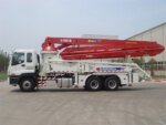 HB39V 39m Truck-Mounted Concrete Boom Pump Good Price - Image 2
