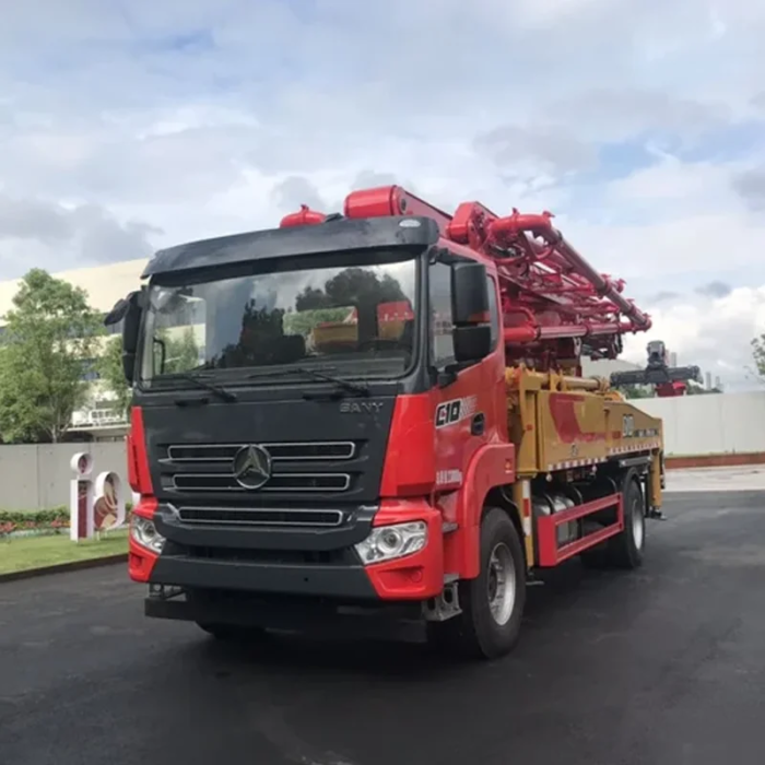 Sany C10 Used Concrete Pump Truck Flexible Operation Sale - Image 2