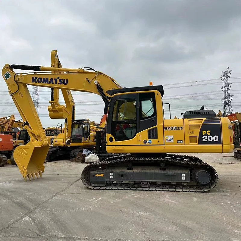 Used Komatsu PC200 Excavator Good Condition Japan Made