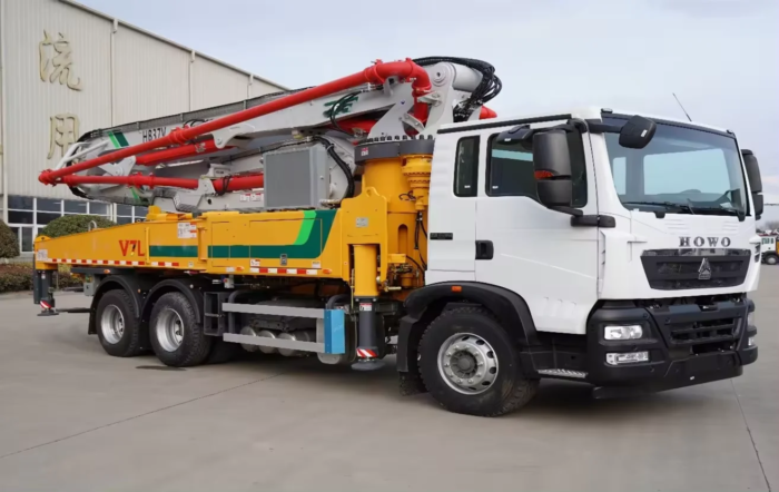 HB37V 120m3/h 37m Truck Mounted Concrete Pump Sale - Image 5