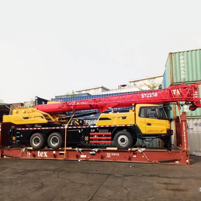 25 Ton Mobile Truck Crane STC250 STC250E for Sale - Image 5