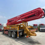 Used SANY C10 Hydraulic Diesel Truck Mounted Concrete Pump - Image 3