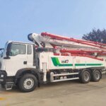 XS47 Truck Mounted Concrete Pump 180m3/h 47m Output