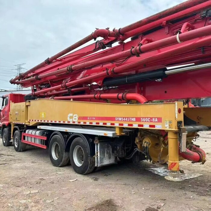 2021 56m Concrete Pump Diesel 180m/h High Efficiency - Image 2