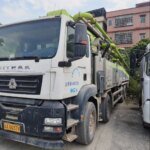 Used Zoomlion 49-63m Concrete Mixer Pump Truck