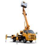 GKS 21m Diesel Aerial Lifting Truck Euro 5 Hydraulic Platform
